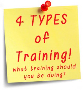 4 types of training sticky