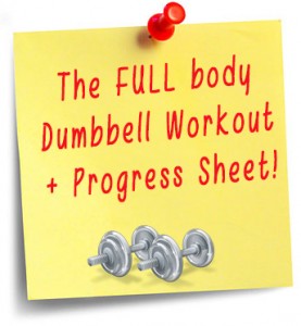 the full body dumbbell workout