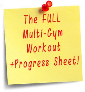 the full multi gym workout
