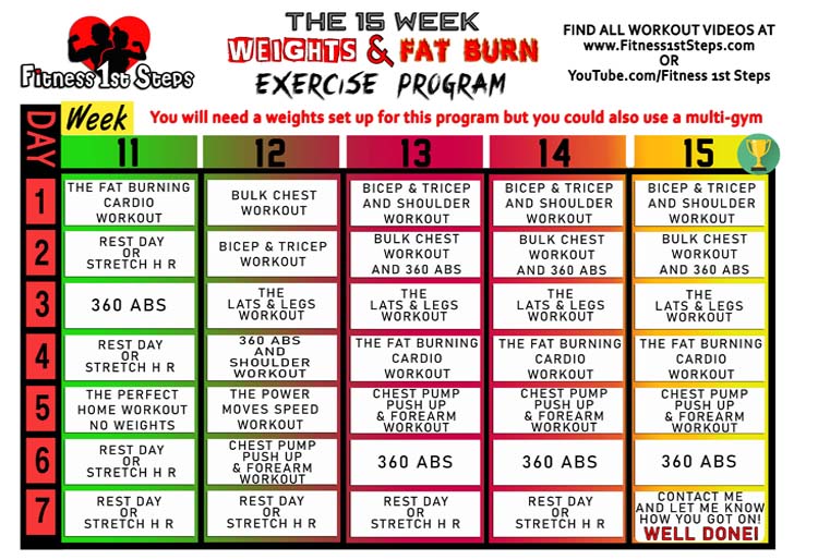 push up exercise program